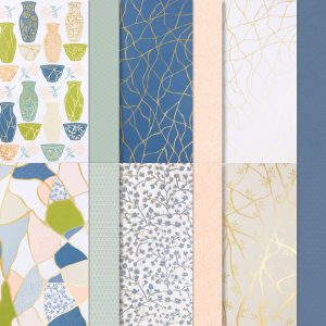 KINTSUGI INSPIRATIONS 12" X 12" (30.5 X 30.5 CM) SPECIALTY DESIGNER SERIES PAPER
