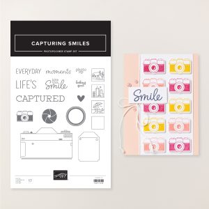 CAPTURING SMILES PHOTOPOLYMER STAMP SET (ENGLISH)