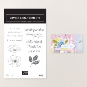 LOVELY ARRANGEMENTS PHOTOPOLYMER STAMP SET (ENGLISH)