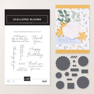 SCALLOPED BLOOMS BUNDLE (ENGLISH)