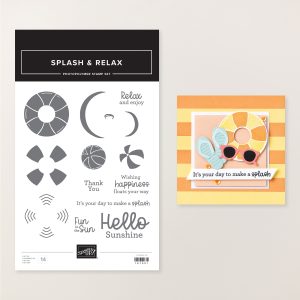 SPLASH & RELAX PHOTOPOLYMER STAMP SET (ENGLISH)