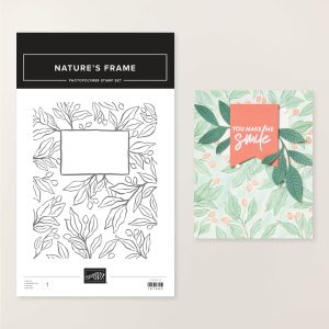 NATURE'S FRAME PHOTOPOLYMER STAMP SET