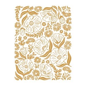 GARDEN SILHOUETTE HOT FOIL DIE